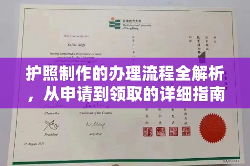 札达护照制作的办理流程全解析，从申请到领取的详细指南